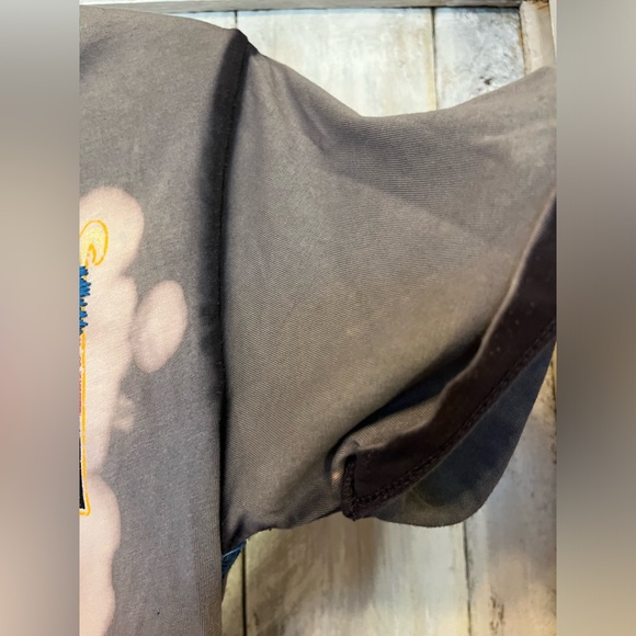 Affliction Women's American Customs Motorcycle Lace-Up Eagle T-Shirt Size Small - Picture 4 of 12